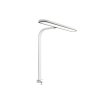 Bílá LED lampa na psací stůl