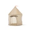 Kostkovaný hrací domeček - khaki
