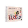 Magnetická stavebnice EliFix fresh - kuličková dráha 222 ks + svítící kuličky (poškozená krabice)