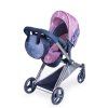 Skládací kočárek pro panenky 3v1 s taškou Magic Bubble - 73 cm