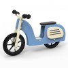 Dřevěný stylový scooter modrý