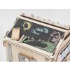 Strecha s tabuli na activity board domecku natura pastel