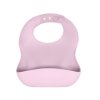 Holčičí bryndáček světle růžový z ekologického silikonu