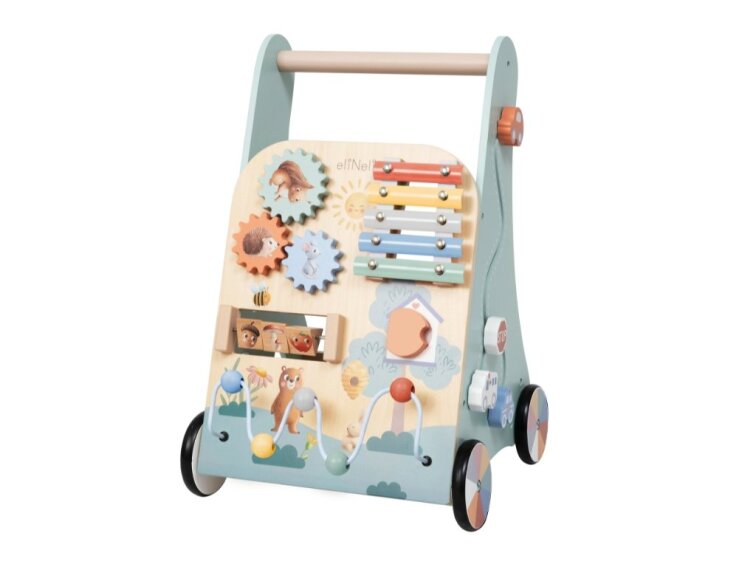 Lauflernwagen für Kinder mit Aktivitäten