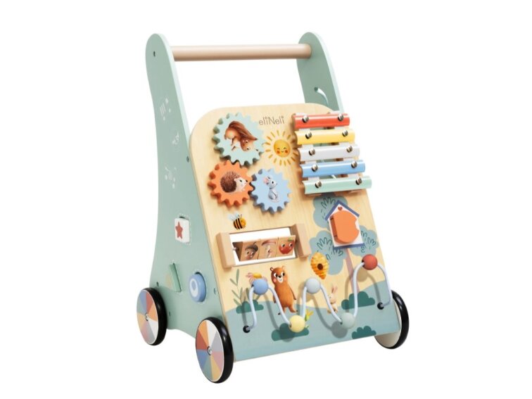 Lauflernwagen für Kinder mit Aktivitäten