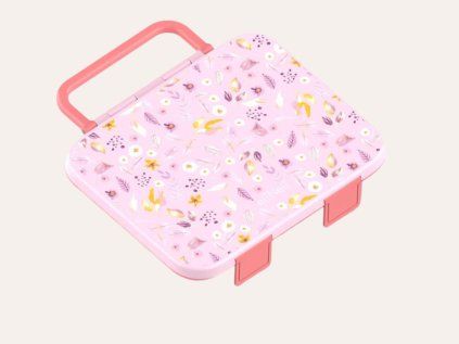 Kinder-Brotdose mit Blumen