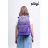 Skate Dual Schulrucksack – Lila/Grau