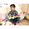 Dětská dřevěná kytara ukulele s krásnými motivy