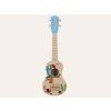 Dětská dřevěná kytara - ukulele pro děti