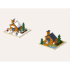 Winterhaus-Bauset für Kinder