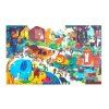 Puzzle ZOO v kufříku - 108 dílů