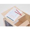 Multifunkční učící věž pro děti - modrá