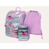 Baagl Schulranzen-Set Zippy Lavender | Set 3 Teilig, Schulranzen, Turnbeutel & Mäppchen