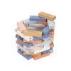 Dřevěná věž Jenga - hra se zvířátky z farmy