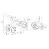 MoMi DEX Kinderlaufrad - Graphit