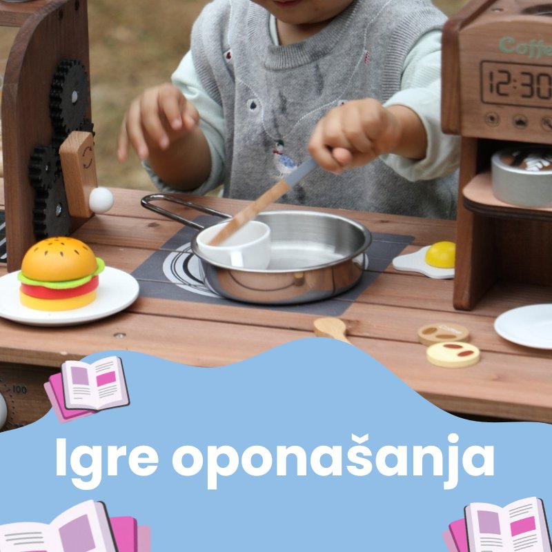 Igre oponašanja: Zašto vaše dijete želi raditi sve što i vi?