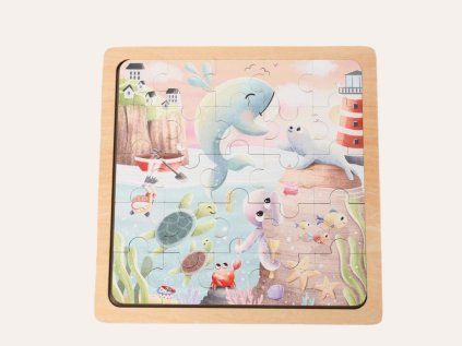 Puzzle pro děti - mořský svět