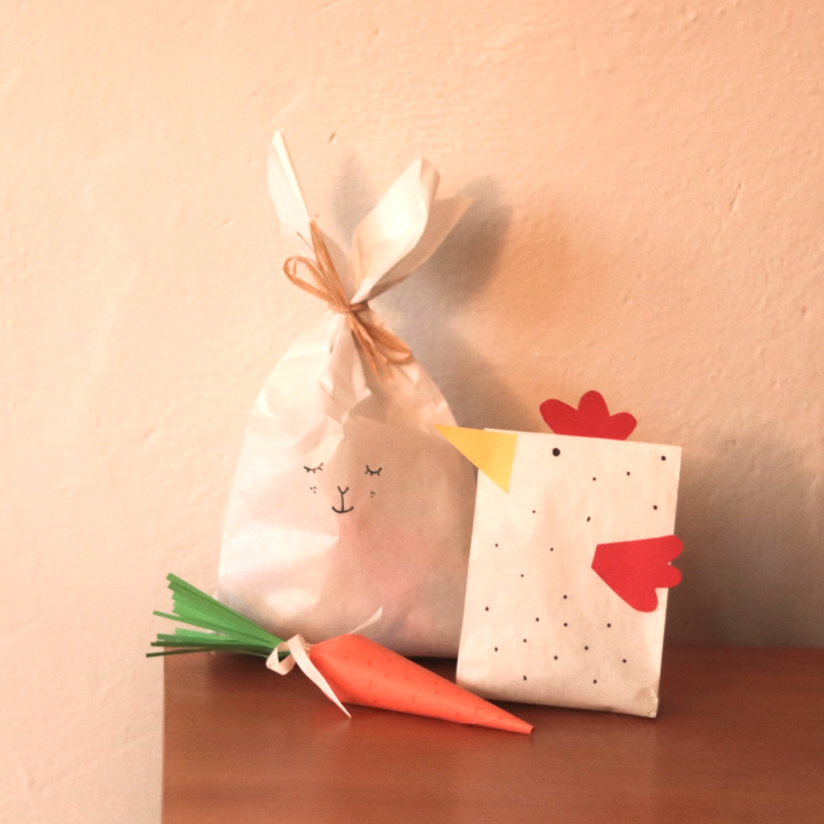 DIY Egyedi húsvéti édesség csomagolás