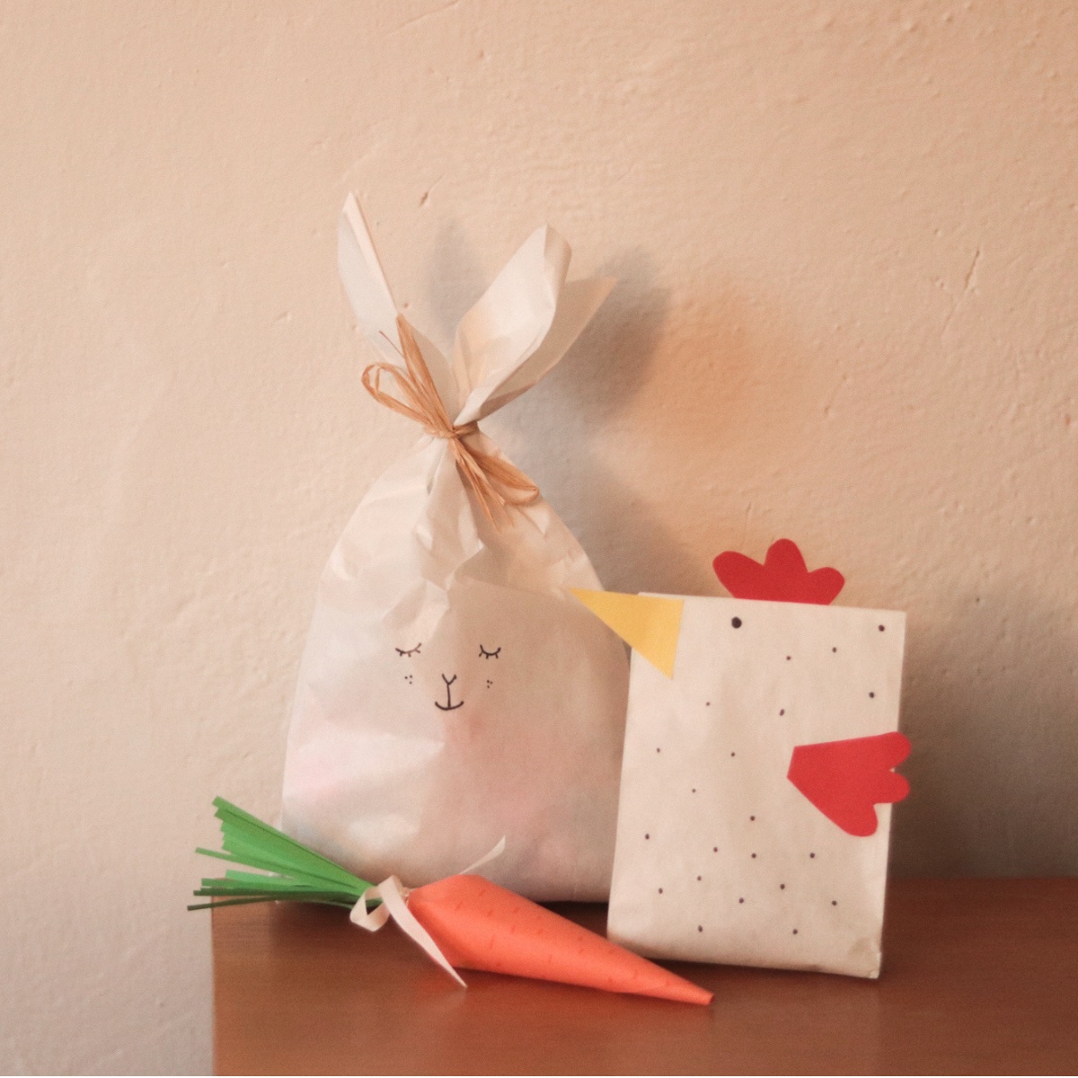 Egyedi húsvéti édesség csomagolás