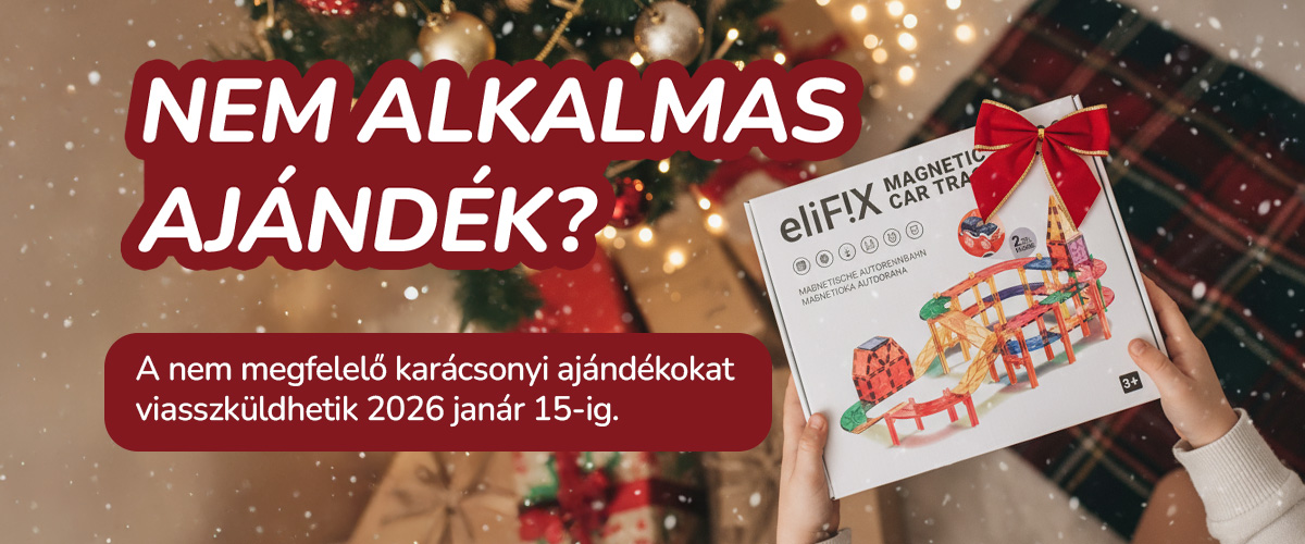 Nem alkalmas karácsonyi ajándékok visszaküldése