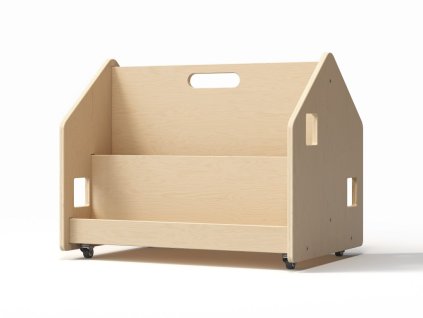 Házikó - gurulós gyerekkönyvtár