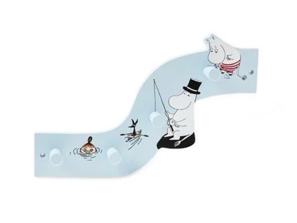 Mumin ruha akasztó fából