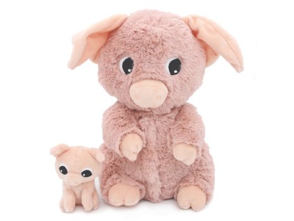 Barbekiou rózsaszín plüssmalac malackával
