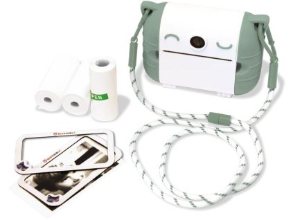 Zöld nyomtatós fényképezőgép - Kidyprint