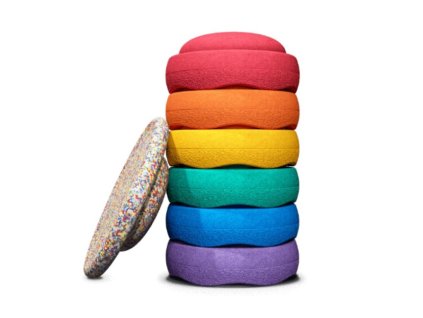 Stapelstein Rainbow Set classic  - egyensúlyozó kövek