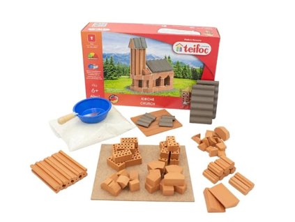 Tégla építőkockák - Templom