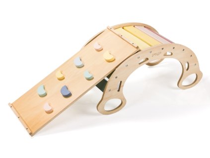 Montessori hinta PRO 5 az 1-ben készlet rámpával - pasztell