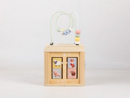 Motorikus fa kocka állatokkal