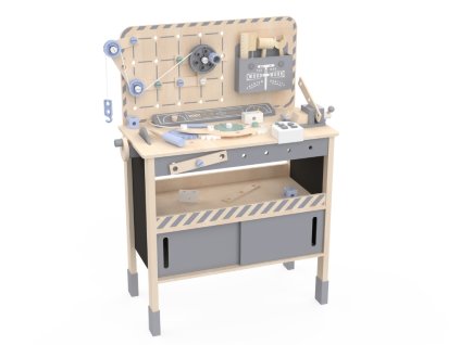 Fa barkácsasztal gyerekeknek nagy méretben