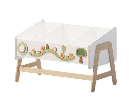 2 az 1-ben játéktároló állvány