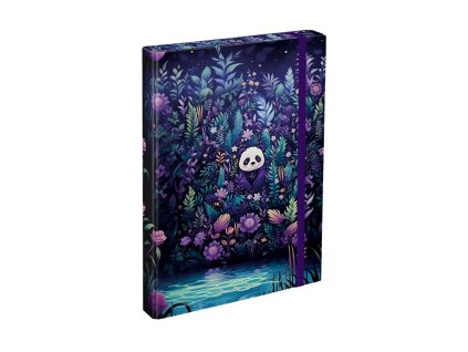 A4‑es füzetborító – Jungle Panda