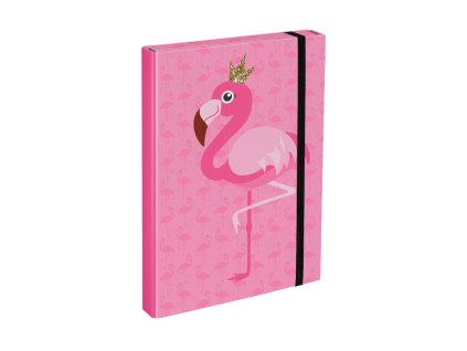 A4‑es füzetborító – Flamingó