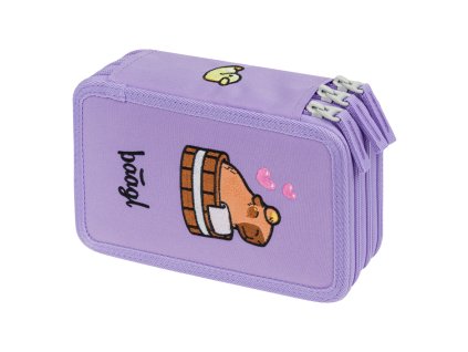 Baagl háromszintes iskolai tolltartó kapibara