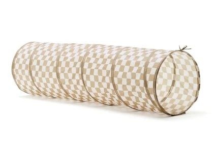 Khaki kockás mászóalagút Kid's Concept