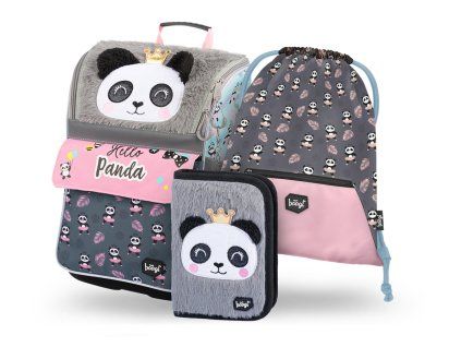 BAAGL Zippy Panda iskolaszett