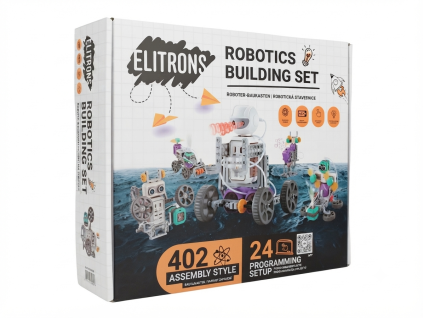 Elitrons robotépítő készlet 402 modelles