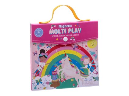 Mesevilág 4 az 1-ben mágneses multifunkcionális játék