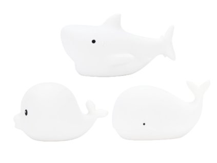 Gyereklámpák vízbe (delfin, cápa, bálna)