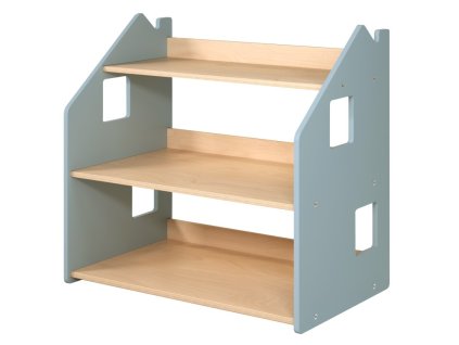 Natúr és kék gyerekkönyvtár