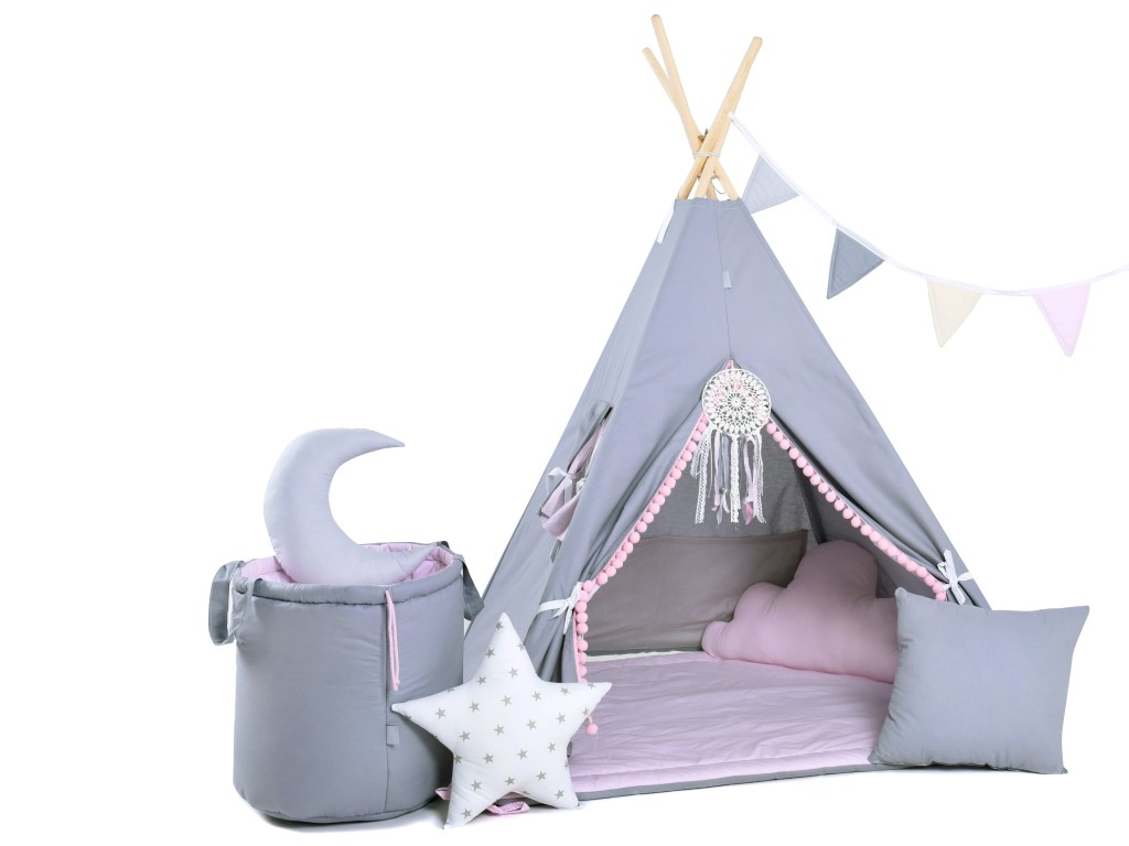 Elis design kislányos indián sátor szett változat: luxury