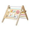 Fresh montessori Piklerové trojúhelník 3v1 s activity boardem a prknem 2v1