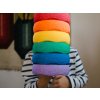 Stapelstein Mini Rainbow Set classic egyensúlyozó kövek
