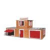 Cihlová stavebnice - hasičská stanice