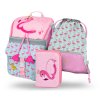 baagl 3 db-os Zippy flamingó iskolatáska tolltartó tornazsák