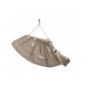 Krémszínű függőhinta gyerekeknek és felnőtteknek, amelyet otthon vagy a kertben is felfüggeszthet