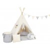 Teepee sátor szett gyerekeknek bézs luxury